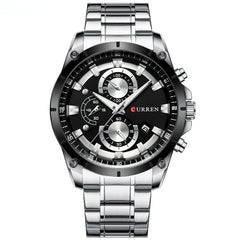 Fashionable Mens Waterproof Business Watch