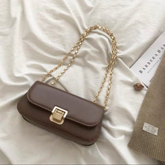 Trendy Vintage Underarm Bag With A High-end Fashionable Chain Strap