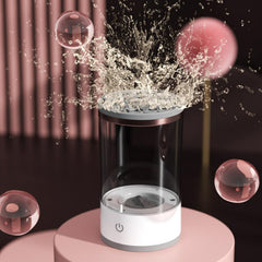 Outil de nettoyage de pinceaux à paupières pour femmes, machine de nettoyage de pinceaux de maquillage électrique portable avec chargement USB, brosse cosmétique automatique