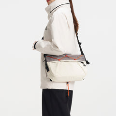 Portable Large-Capacity Crossbody Bag Contrasting Colors Versatile Travel Shoulder Bag
