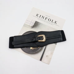 Women's Retro Loose Elastic Casual Belt