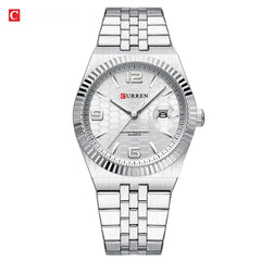 Round Dial Business Mens Watch