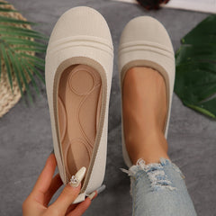 Shallow-toe Mesh Breathable Slip-on Shoes