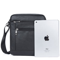 Special offer men's bag business men's leather shoulder diagonal bag men's trend vertical top layer cowhide messenger bag customization