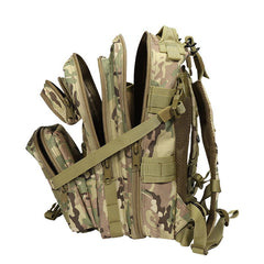 Tactical Camouflage Polyester Reinforced Backpack