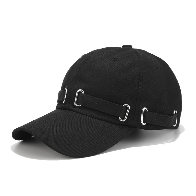 Fashion Simple Long Strap Cotton Baseball Hat