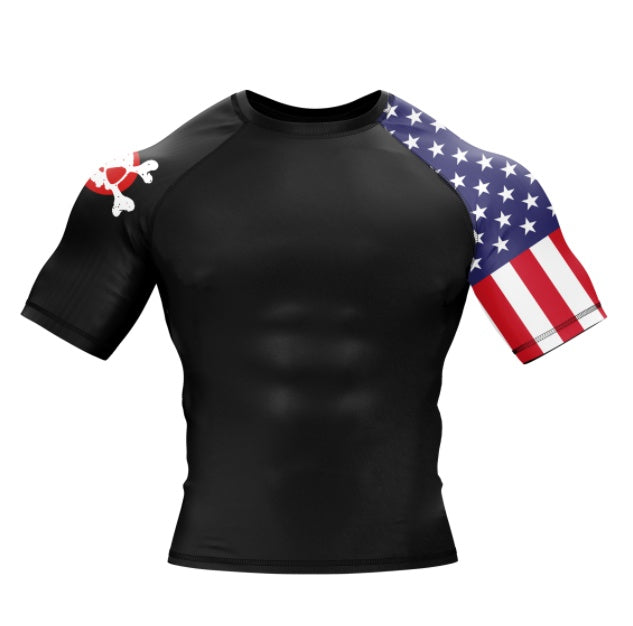 XM AMERICAN WARRIOR – Langarm- und Kurzarmshirt – XMARTIAL
