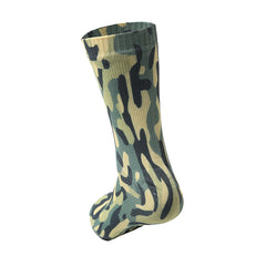 Mens Camouflage Waterproof All-Cotton Hiking Socks