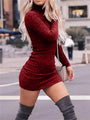 Wine red / S
