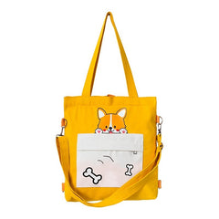 Womens Oxford Cloth Tote Bag Multi-Functional For Students