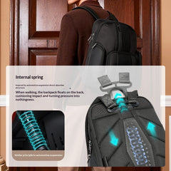 Multifunctional Mens Business Load-Relief Backpack