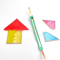 Fashion Colored Glass Handmade Foil Tool
