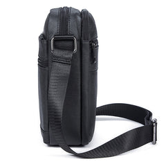 Special offer men's bag business men's leather shoulder diagonal bag men's trend vertical top layer cowhide messenger bag customization