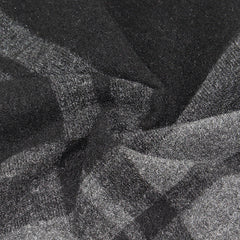 Mens Wool-Blend Plaid Scarf Winter Warmth & Extra Thickness