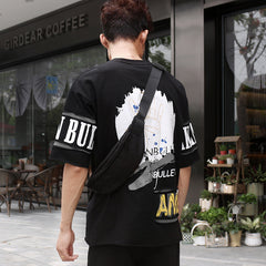 Outdoor Multi-Functional Mens Casual Sports Crossbody Bag