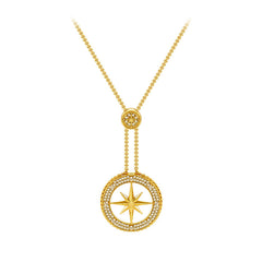 Eight-pointed Star Sweater Chain Sweater Necklace