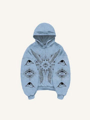 Fashion Casual Printed Polyester Sweater