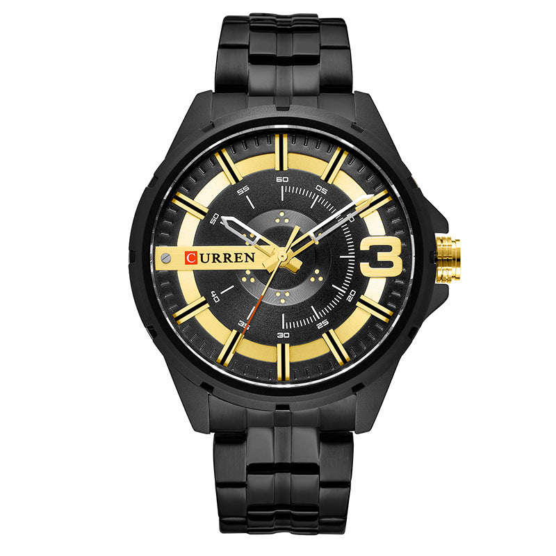 Men's Simple Stainless Steel Business-Casual Watch