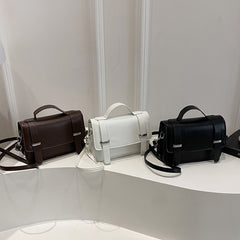 Niche Versatile Square Mini Bag For Women 2025 Solid Color
