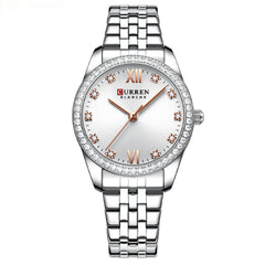 Women's Roman Numeral Waterproof Simple Watch