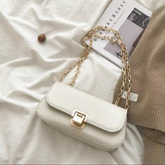 Trendy Vintage Underarm Bag With A High-end Fashionable Chain Strap