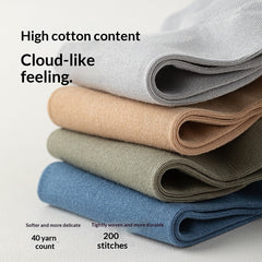 Men's Pure Cotton Odor-Resistant Sweat-Absorbent Mid-Calf Socks For Summer