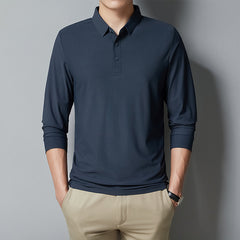 Plus-size Business-casual Stretch Slim-fit Shirt