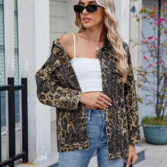 Retro Loose Denim Jacket Women