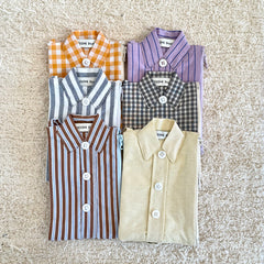 Handmade Fabric Shirt With Coin Purse For Women