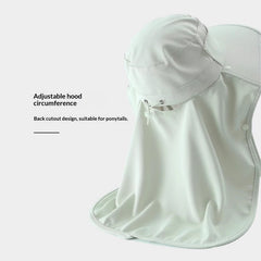 Summer Ice Silk Wide-Brim Sun Hat