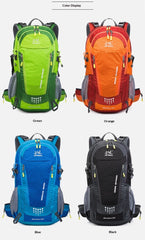 Outdoor Dual-shoulder Sports Bag, Waterproof Oxford Fabric Hiking Bag, Trekking And Travel Backpack