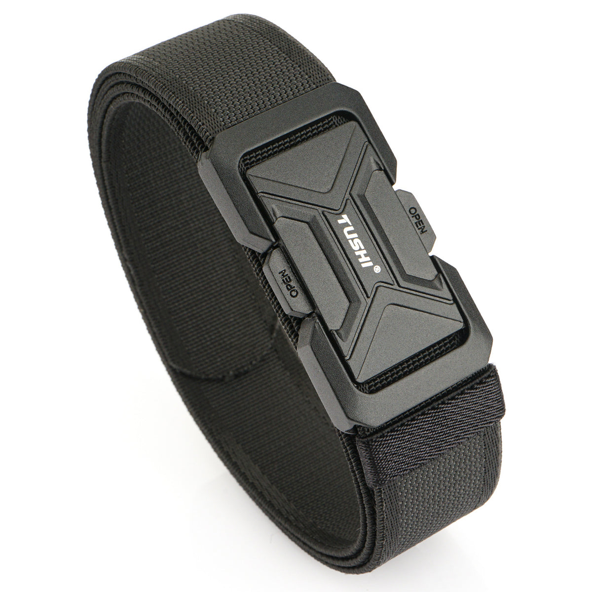 New 35-inch Buckle Tactical Comfortable Elastic Outdoor Belt