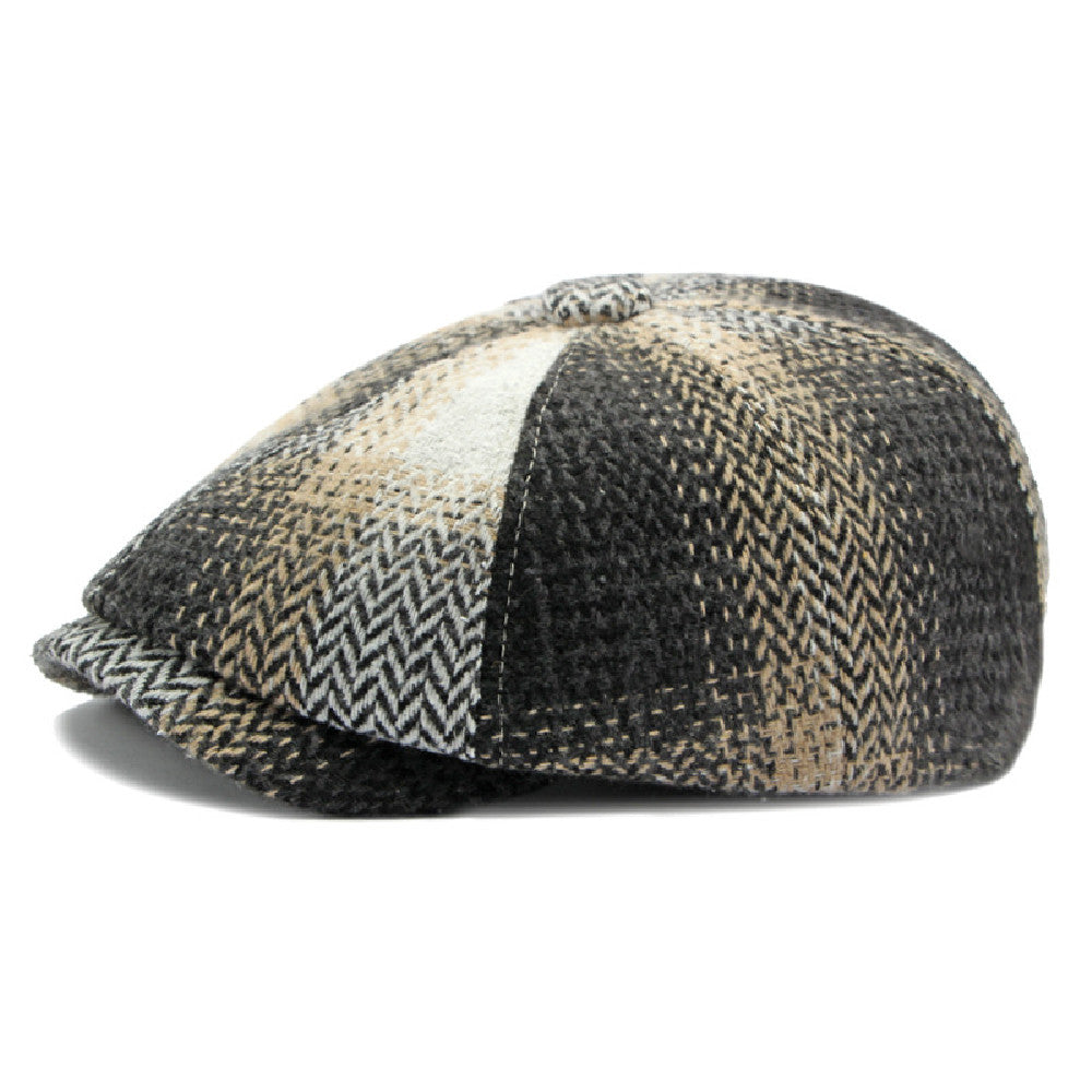 Women's Fashion Retro Plaid Beret