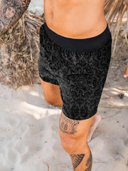 Men's Printed Casual Quick Dry Beach Pants