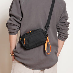 Nylon Ultra-Light Water-Repellent Small Square HandbagCrossbody Bag