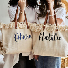 Tassel Canvas Tote Bag For Women New Style