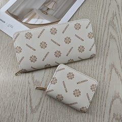 Simple And Stylish Single-zip Multi-cardholder Coin Purse