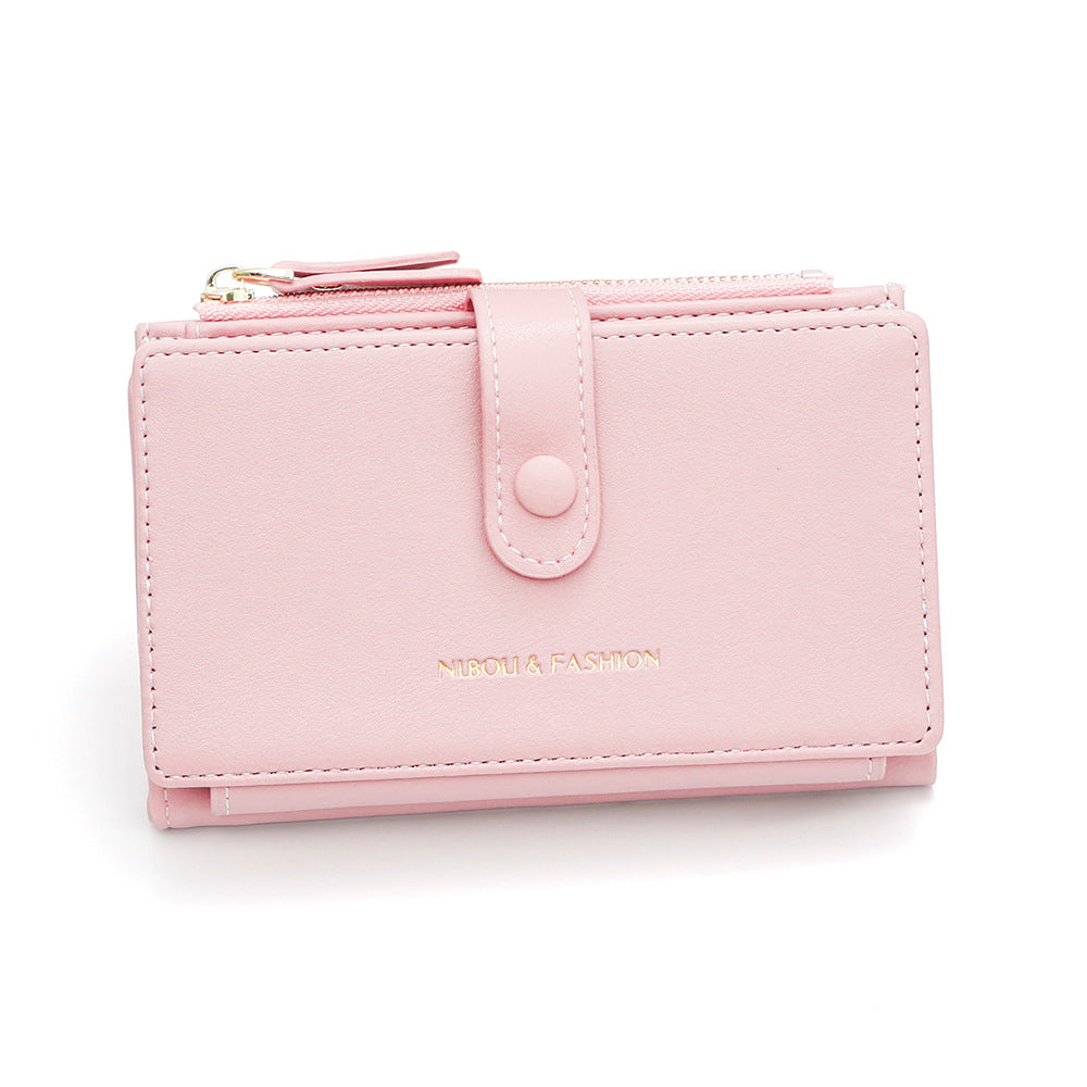 Womens Stylish Casual High-Capacity Minimalist Coin Purse