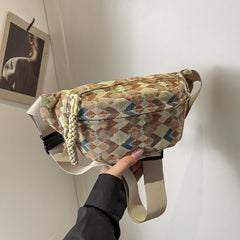 Wide-strap Waist Bag Casual Bag 2025 New Trendy Crossbody