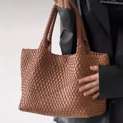 Hochwertige, handgewebte, stilvolle Schultertasche mit großem Fassungsvermögen