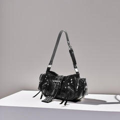 Motorcycle Punk Rivet Retro Womens Crossbody Bag