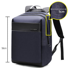 Computer backpack men''s European and American trend schoolbag