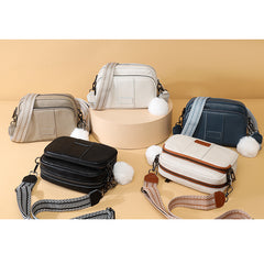Genuine Leather Womens New Trendy Fashionable Versatile Single-shoulder Bag