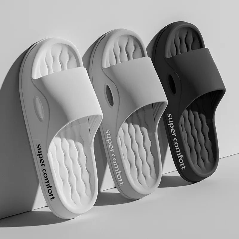 Fashion Men'S Summer Ligtweight EVA Indoor Home Sandals Slippers Shoes Men Slippers Outdoor Students Women Comfortable Slides