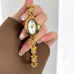 Women's Light Luxury Retro Fashion Exquisite Compact Watch