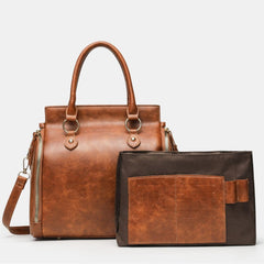 Tote Bag With A Multi-functional, Detachable Shoulder Strap For Handheld Use