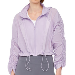 Short Summer Drawstring Ice Silk Sun Protection Clothing