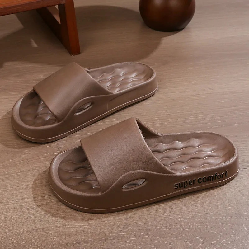 Fashion Men'S Summer Ligtweight EVA Indoor Home Sandals Slippers Shoes Men Slippers Outdoor Students Women Comfortable Slides