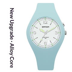 Sleek Sporty Luminous And Waterproof Womens Watch
