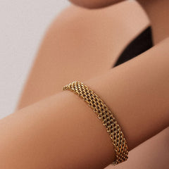 Trendy Metal Chain Bracelet For Women